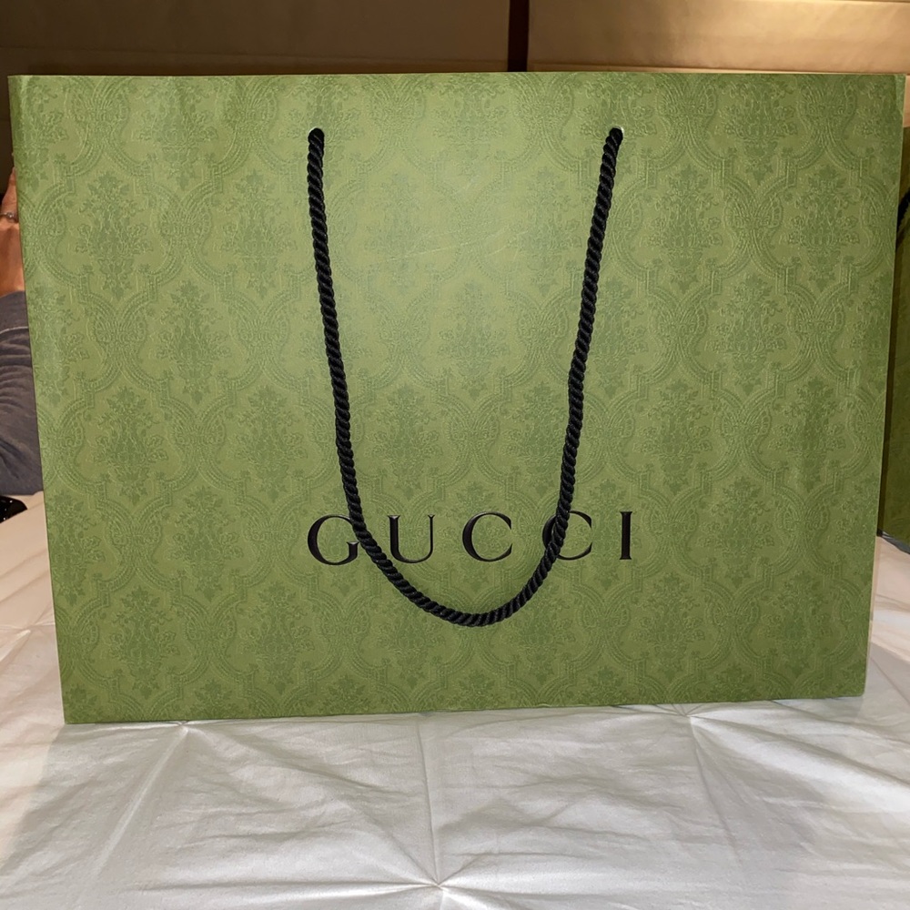 Gucci designer gift bags